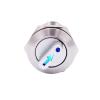 1pcs 22mm Metal Stainless Steel Rotary Selector Switch Waterproof 2 3 Postion 1NO1NC 2NO2NC 12V Red Green LED Push Button Knob Switch(Harness,NO LED Light) view 4