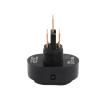 1pcs ASW-20D Headlamp Adjustable 12V 24V LED Automobile Car ON Off Light Switch Dot Light Rocker Switch 30A 12V(Blue) view 4