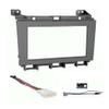 Double DIN Car Stereo Install Kit (Gray) Compatible with Maxima for 2009, 2010, 2011, 2012, 2013, & 2014 with Non Factory Amplified System view 1