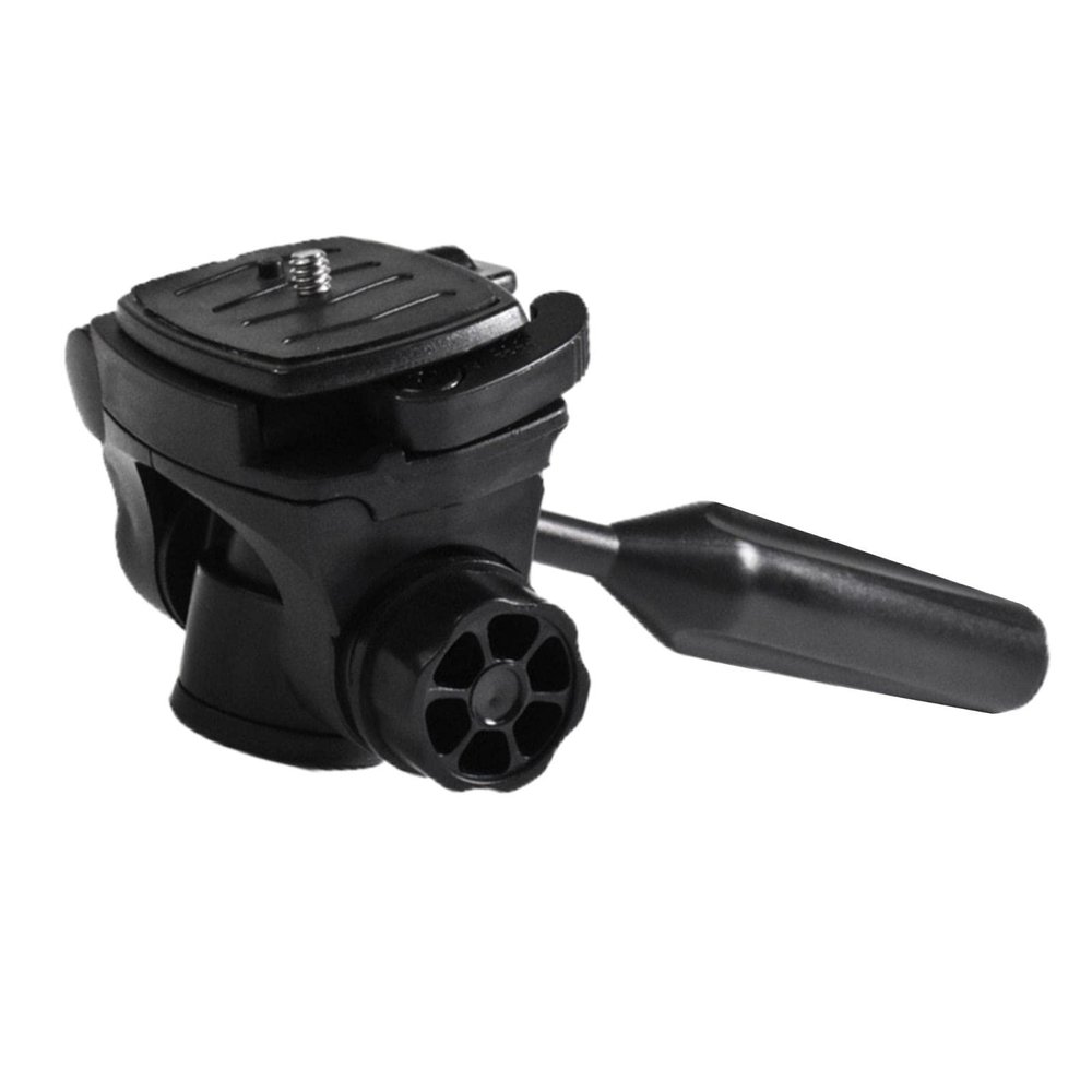 Hjdlhx Camera Tripod Head Lightweight Panoramic with Plate 360 Degree Rotating Compact Mount Adapter for DSLR Camcorder Monopod