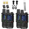 4G Two-Way Radio Set with LCD Display, 2-Pack, Black view 1