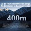Accsoon Como SE Wireless Headset Intercom System Full Duplex 2.4GHZ 1312ft Range Team Communication Group Talk 5-Person, 30H with Noise Cancellation for Filming Shoot Gruop Talk (1H 4R) view 2