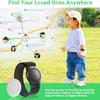 GPS Tracker for Kids,Real-Time Kids Tracker Works with Apple Find My App (iOS Only, Not for Android) Lightweight GPS Tracker,Hidden Mini GPS Tracking Device,Waterproof, No Monthly Fee. (Black) view 2