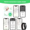 GPS Tracker for Kids,Real-Time Kids Tracker Works with Apple Find My App (iOS Only, Not for Android) Lightweight GPS Tracker,Hidden Mini GPS Tracking Device,Waterproof, No Monthly Fee. (Black) view 4