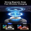 5-in-1 Wireless Charging Station with Bluetooth Speaker,Magnetic Charger with Night Light,Charger Stand with 33W Adapter Compatible with Apple Watch&iPhone 16 15 14 13 12 Pro Max&Wireless Earbuds view 3