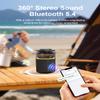 5-in-1 Wireless Charging Station with Bluetooth Speaker,Magnetic Charger with Night Light,Charger Stand with 33W Adapter Compatible with Apple Watch&iPhone 16 15 14 13 12 Pro Max&Wireless Earbuds view 4