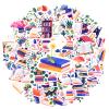 100Pcs Minimalist Books and Plant Stickers, Waterproof Books Sticker for Water Bottle Laptop Phone Cases Planner Skateboard Luggage Helmet Party Favor Decor, Ideal for Adults Teens Teacher Rewards view 1