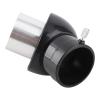 1.25 Inch 45 Degree Diagonal Prism | Round Angle for Astronomical/Terrestrial Observations | with Lens Guards | Plastic & Optical Glass Lens view 2