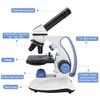 Lab Microscope Accessories 2000X Biological Microscope with Adjustment LED Illuminated Monocular Binoculars Head(Mono Camera Slides) view 4
