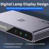 JMT 1 to 2 Audio Bi-Direction Switcher 4K HD 60Hz Display Audio Video Extender Compatible with HDMI PS4 PS5 TV Box Monitor view 3