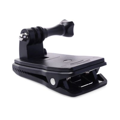 360 Degree Rotary Backpack Hat Clip Clamp Mount For Series 4 4 3+ 3/2 Camera