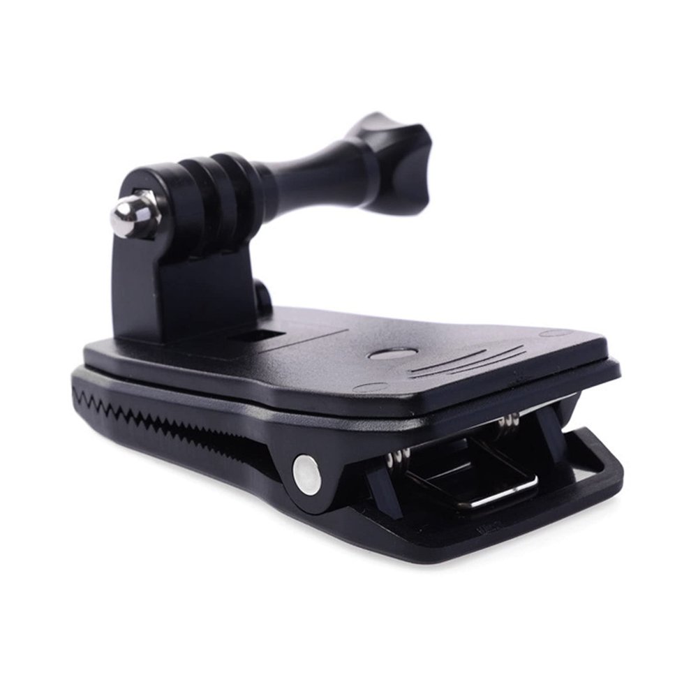 360 Degree Rotary Backpack Hat Clip Clamp Mount For Series 4 4 3+ 3/2 Camera
