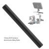 15mm Aluminum Alloy Camera Rods | Follow Adjustment Track Duct for SLR Cameras | Lightweight & Sturdy for Follow Adjustment/Shading Devices | High - Density Thread for Length (150mm) view 2
