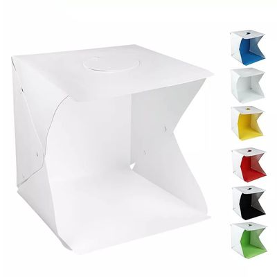 Folding Light Box LED Softbox 40 Cm Photography Photo Box with 6 Color Backdrop Lightbox Studio Shooting Tent Box Light