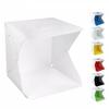 Folding Light Box LED Softbox 40 Cm Photography Photo Box with 6 Color Backdrop Lightbox Studio Shooting Tent Box Light view 1
