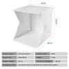 Folding Light Box LED Softbox 40 Cm Photography Photo Box with 6 Color Backdrop Lightbox Studio Shooting Tent Box Light view 2