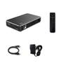 MVUYO Projector 4K Android Mini Projecter Support DLNA 1080P 350 ANSI Proyector for Windows For iPhones(D) view 1