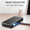 MVUYO Projector 4K Android Mini Projecter Support DLNA 1080P 350 ANSI Proyector for Windows For iPhones(D) view 2