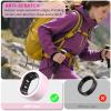 8 Pack Ring Case Cover for RingConn Gen 2/2 Air, Elastic Thin Silicone Ring Protector Compatible with RingConn Gen 2 Air for Women/Men Gym Workout, Fits 6/7/8 RingSizes (S) view 3