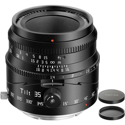 TTARTISAN 35 mm F1.4 APS-C Manual Tilt Lens for Sony E NEX Mount A6000 A6300 A6400 A7C A7MIII A7MIV A7RIII A9 NEX-3 NEX-3N NEX-5 NEX-5R
