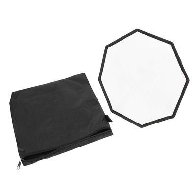30cm Octagonal Softbox for Flash Speedlight | Mini Foldable Diffuser Soft Modifier | Universal Studio Photography Illumination Box/Close - up Lighting/Portrait | Sturdy &