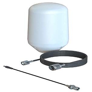 Scan Iridium Passive Omnidirectional Antenna | Satellite Signal Boost | Marine & Remote Use | Easy Mount | Rugged Design | Compatible with Iridium Phones and Iridium GO! | 12M Cable | No Mount