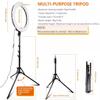 YUYUFA 18 Inch LED Light Camera Photo Studio Phone Video Lamp with Stand Makeup Portable Photographic Lighting view 2