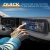 12.3" Nano Scratch-Proof 2026 Kicks Screen Protector for 2025 Nissan Kicks (SV/SR) Dual Infotainment Screen Saver &Digital Cluster Instrument Panel Screen Cover for Nissan Kicks 2026 Accessories 4Pack view 2