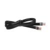 ACGTUY RJ11 RJ12 6P6C Data Cable, Male to Male Modular Data Cord Straight Wiring Pinout Telephone Handset Voice Extension Cable(0.5m) view 3