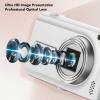 Digital Camera for Teens, 50MP 1080P HD Autofocus Multi Digital Zoom Mirrorless Video Camera Compact Travel Camera with 2.4 Inch Screen for Travel Party Graduation Wedding view 4