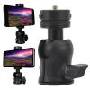 2-in-1 Mini Tripod Ball Head with 360 Rotation & 1/4 Screw for Camera Slides & Monopods view 4