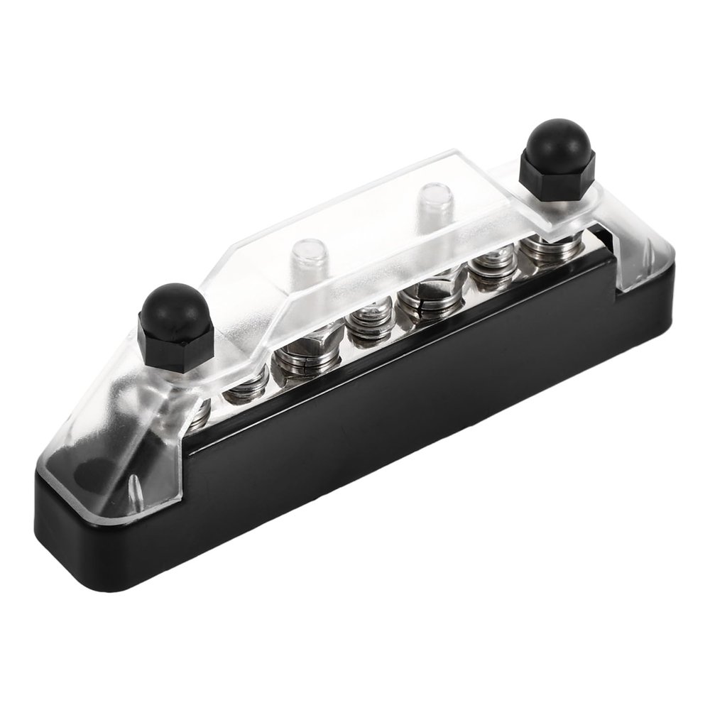 ZUNOXAZ Bus Bar Terminal Block for Automotive and Posts Easy Installation Sleek Design Versatile Use for Cars and Applications Rated and Connection