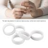 Pongnas Silicone Ring Cover, 12 Pcs Scratch Proof Ring Protector Smart Ring 4 Sizing Kit for All Fingers, Enhances Usability and Comfort view 3