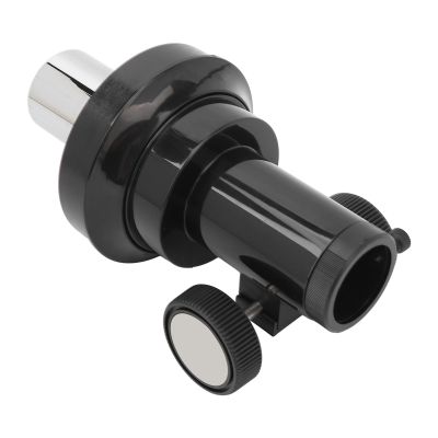 90mm Telescope Focusing Seating, Reflective Telescope Toothed Manual Center Holder, Internal Matting with Fixing Screws, for 1.25 Inch Eyepiece, ABS Plastic Material for