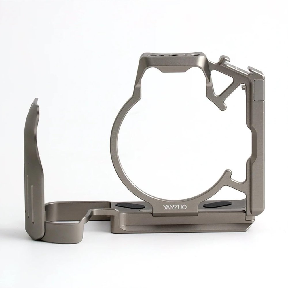 Camera Cage EOS r6 II Aluminum Alloy Cage for Canon R62 R6 Camera (Titanium)