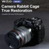 Camera Cage EOS r6 II Aluminum Alloy Cage for Canon R62 R6 Camera (Titanium) view 2