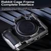 Camera Cage EOS r6 II Aluminum Alloy Cage for Canon R62 R6 Camera (Titanium) view 4