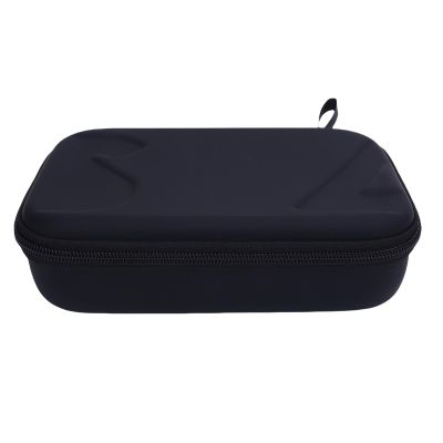 Alomejor EVA Shockproof Anti Scratch Stabilizer Travel with Accurate Molded Interior Matte Artificial Leather Storage Bag for Osmo Mobile 7 (Black)