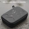 Alomejor EVA Shockproof Anti Scratch Stabilizer Travel with Accurate Molded Interior Matte Artificial Leather Storage Bag for Osmo Mobile 7 (Black) view 2