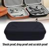 Alomejor EVA Shockproof Anti Scratch Stabilizer Travel with Accurate Molded Interior Matte Artificial Leather Storage Bag for Osmo Mobile 7 (Black) view 3