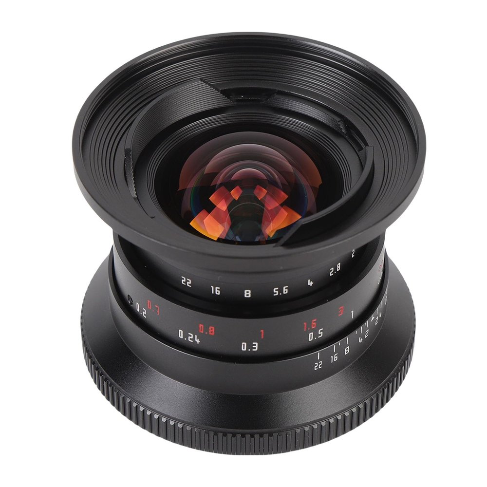 12mm F2.0 Wide Angle Manual APS C Focus Fixed Lens, Clicked Aperture Design, for RF Mount Fit for R7 R10 R50 R100 RP R5 R6 (Black)