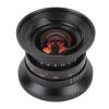 12mm F2.0 Wide Angle Manual APS C Focus Fixed Lens, Clicked Aperture Design, for RF Mount Fit for R7 R10 R50 R100 RP R5 R6 (Black) view 1