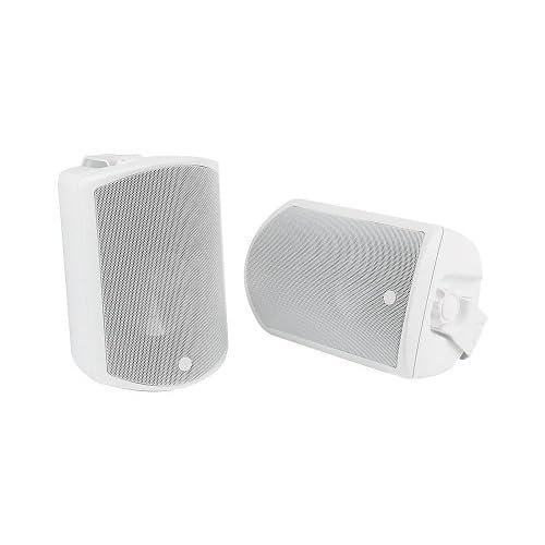 ES-500-AW-4-WHT All-Weather Series 4" Surface Mount Speaker Pair, White