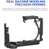 Camera Cage S5 Aluminum Alloy Cage for Panasonic Lumix S5 Camera (Titanium) view 3