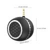 FVDPWYE Mobile Phone Speaker Line in Speaker 3.5mm AUX Interface Loud Amplifier for Laptop, Black view 2