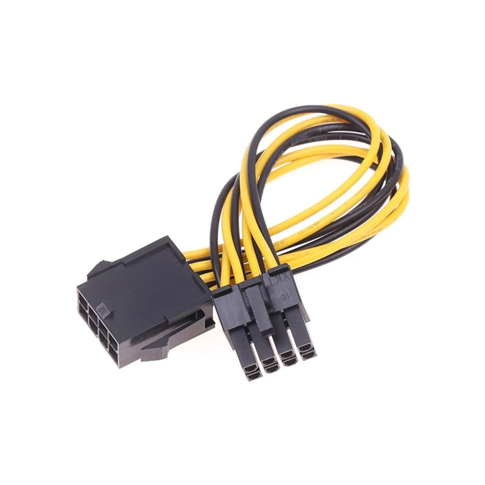 ACGTUY Sleeve Extension Power Supply Cable CPU 8-pin 4-Pin PCIE 8-pin 6-Pin Extension Line Power Cable Cord Adapter with Combs(8pin)