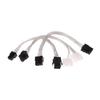 ACGTUY Sleeve Extension Power Supply Cable CPU 8-pin 4-Pin PCIE 8-pin 6-Pin Extension Line Power Cable Cord Adapter with Combs(8pin) view 2