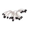 ACGTUY Sleeve Extension Power Supply Cable CPU 8-pin 4-Pin PCIE 8-pin 6-Pin Extension Line Power Cable Cord Adapter with Combs(8pin) view 4