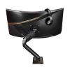 Adjustable Monitor Stand Single Monitor Mount, Height Adjustable Monitor Arm with C-Clamp & Grommet Base, VESA 75x75 or 100x100mm, for 1732 Screens up to 19.8 lbs Monitor Mount Monitor Arm(Black) view 1