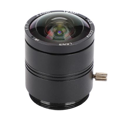 3.2mm Central Length Camera Lens, 12MP CS Mount Security, Fixed Lens with F1.2 Aperture, Resolution Low Distortion Lens for CCTV Cameras, Aluminum Alloy Construction